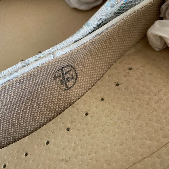 Marco Optima Womens White silver leather Shoes S10 - Picture 6 of 7